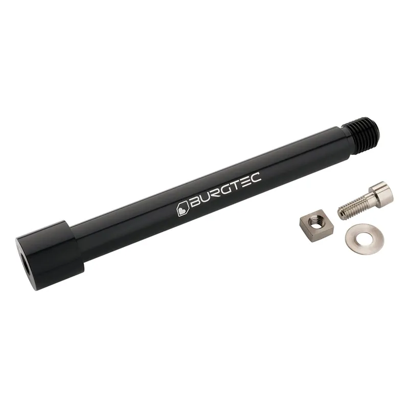 BURGTEC Eje de rueda delantera para horquilla FOX 15x110 mm Boost KaboltX 2021 Negro