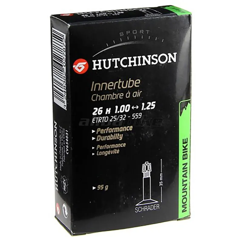 Cámara de aire HUTCHINSON 26x1.00 - 1.25 Schrader 48mm