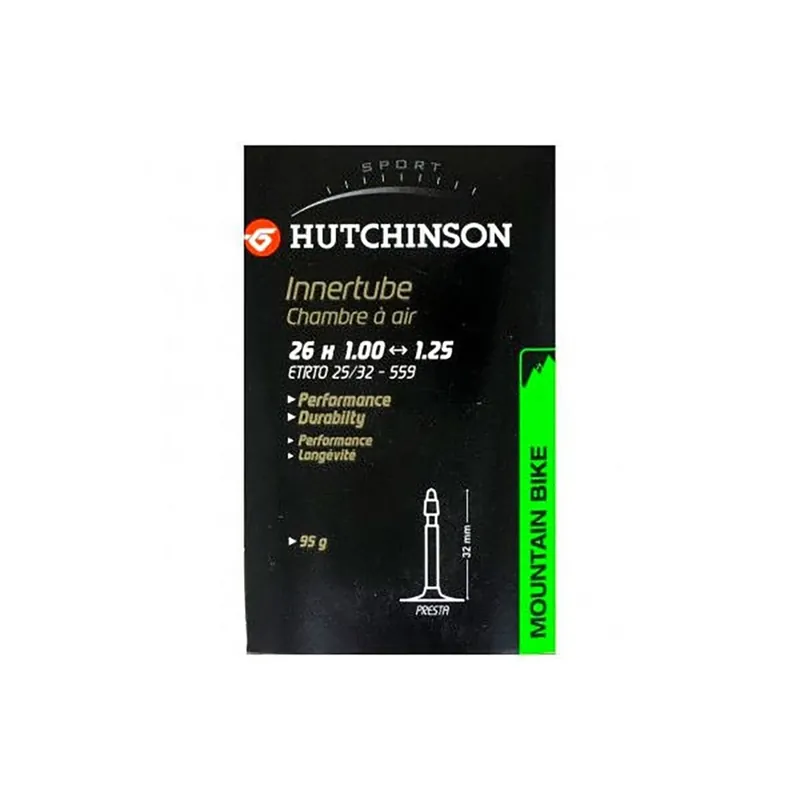 Cámara de aire HUTCHINSON 26x1.00 - 1.25 Presta 48mm