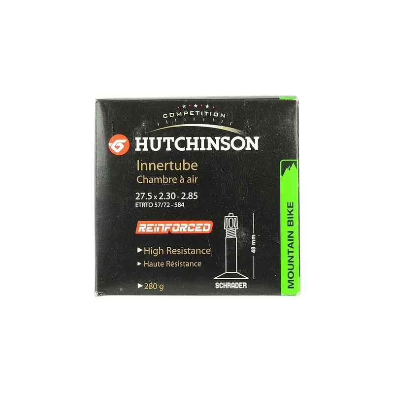Cámara de aire HUTCHINSON KOLOSS REINFORCED 27.5x2.30 - 2.85 Schrader 48mm