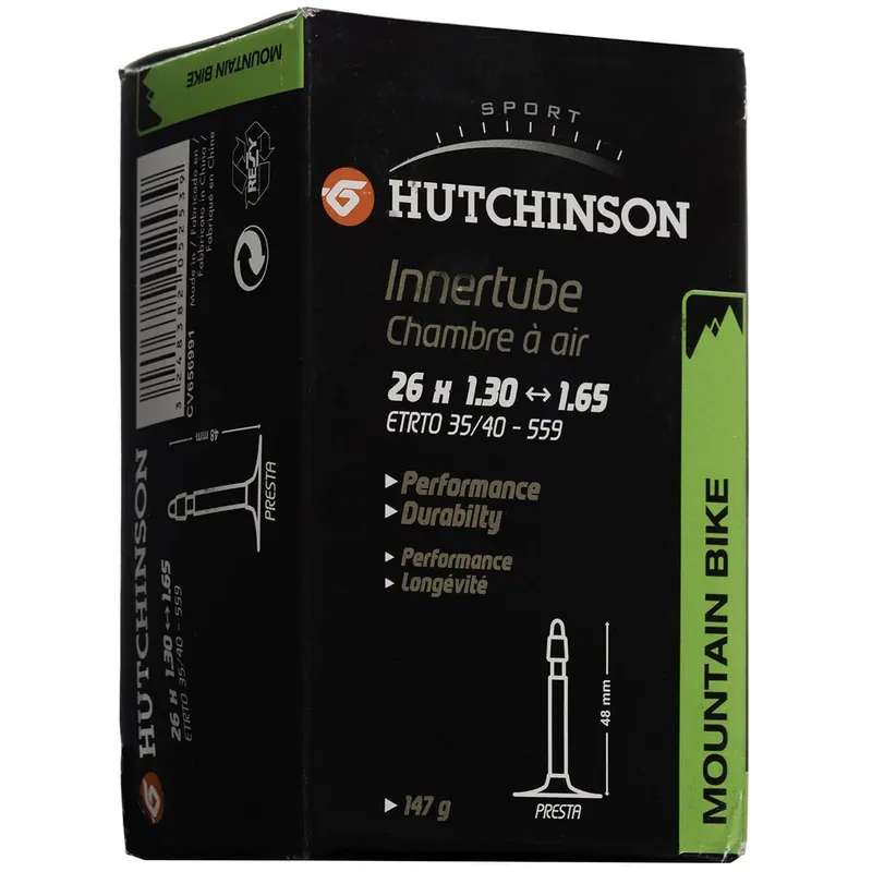 Cámara de aire HUTCHINSON 26x1.30 - 1.65 Presta 48mm