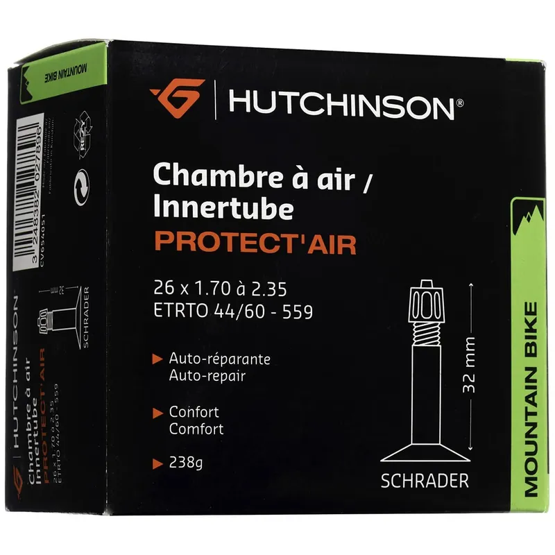 Cámara de aire HUTCHINSON PROTECT'AIR 26x 1.70 - 2.35 Schrader 48mm