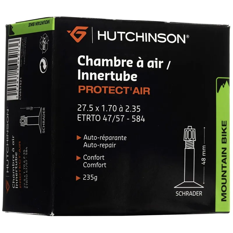 Cámara de aire HUTCHINSON PROTECT'AIR 27.5x 1.70 - 2.35 Schrader 48mm