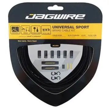 Kit de cable y latiguillo de freno JAGWIRE UNIVERSAL SPORT Negro