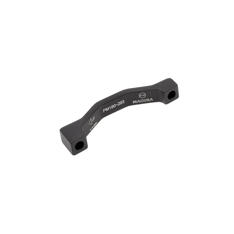 Adaptador pinza delantera / trasera PM / PM MAGURA QM44 Disco 180/203 mm (+23 mm) negro
