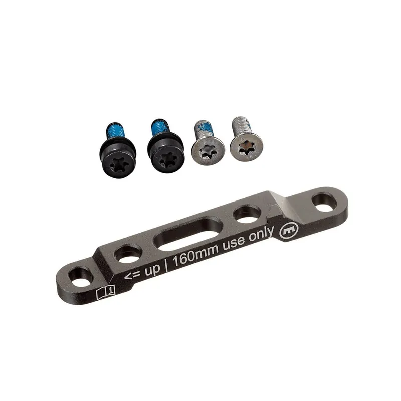 MAGURA QM50 FLAT MOUNT Adaptador pinza delantera 140mm/160mm Disco (+20mm) negro