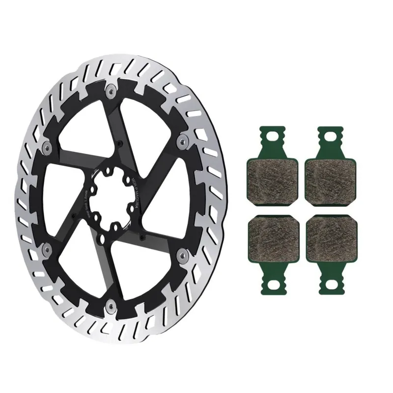 Disco MAGURA MDR-P + pastillas 8.S MT eSTOP 6 agujeros Negro