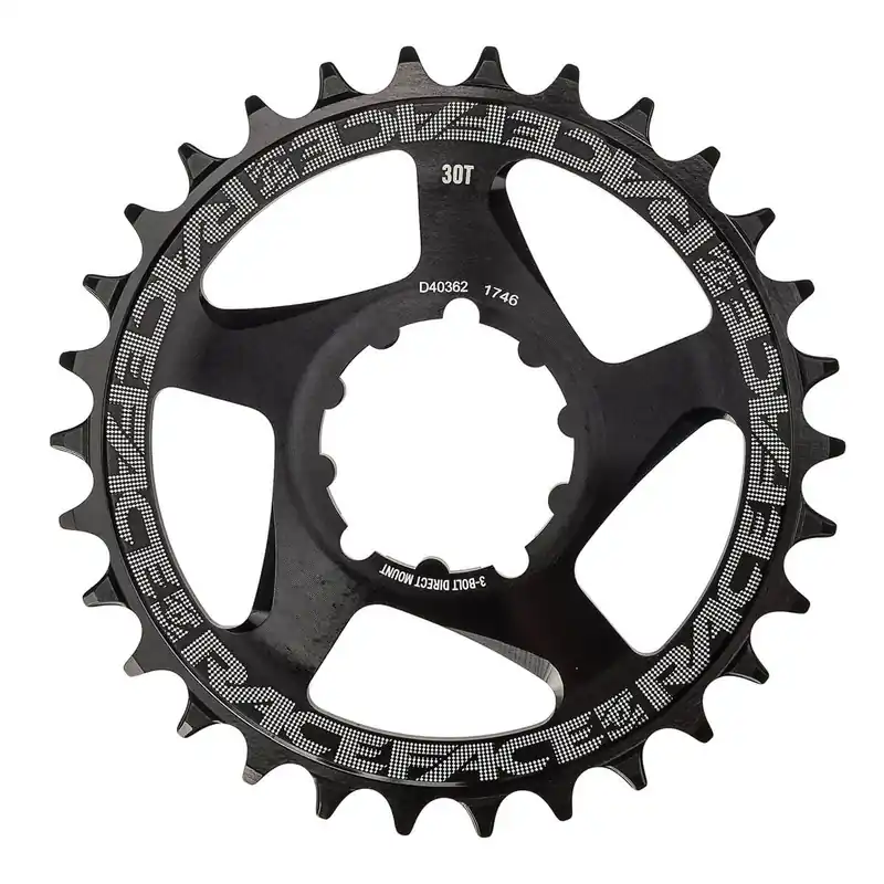 RACE FACE NARROW WIDE 9/10/11/12V Direct Mount Boost Mono Plato Compatible SRAM Negro