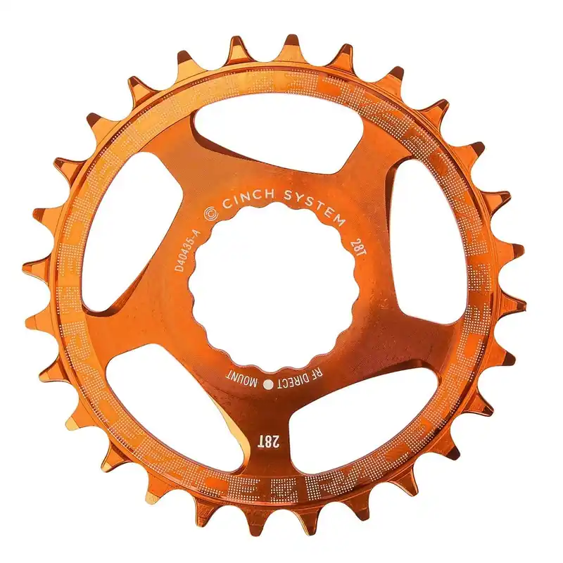 Mono RACE FACE NARROW WIDE 9/10/11/12V Cinch Direct Mount Naranja