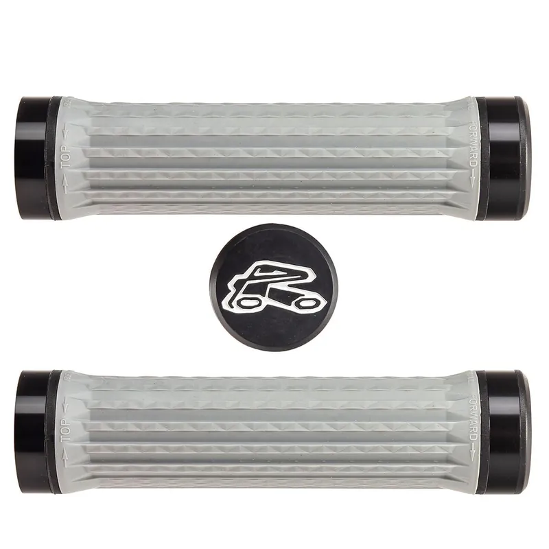 Puños RENTHAL TRACTION SOFT Lock-On 130 mm Blanco