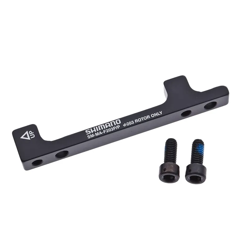SHIMANO SM-MA-F203P/P Adaptador pinza delantera / trasera PM/PM (+43 mm)