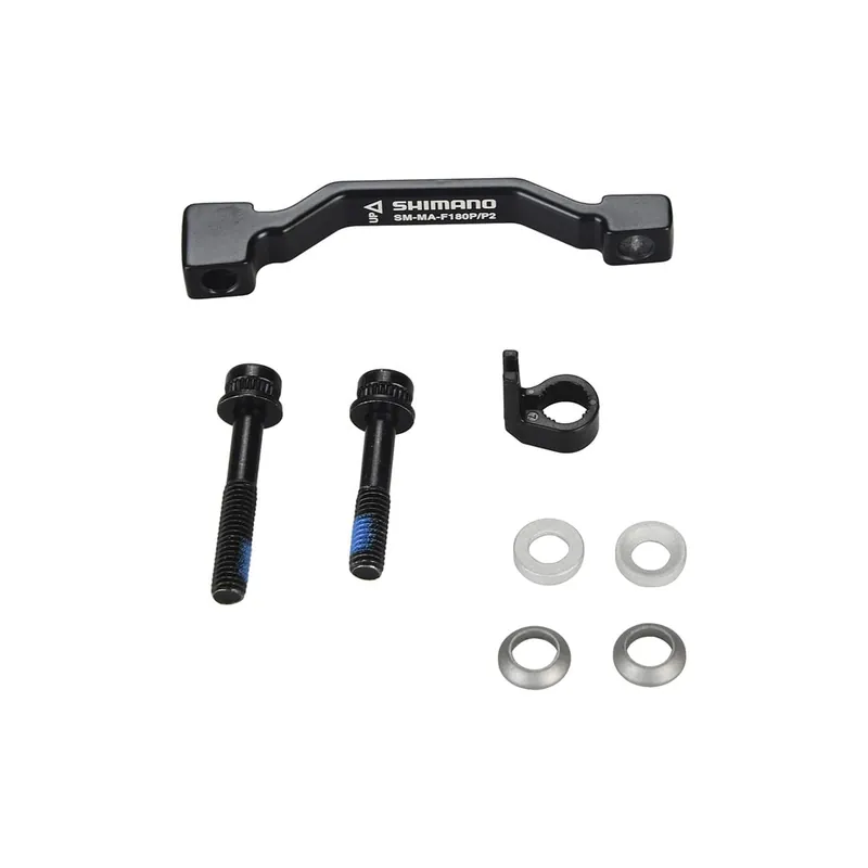 Adaptador pinza delantera/trasera SHIMANO PM/PM (+20 mm) 180 mm