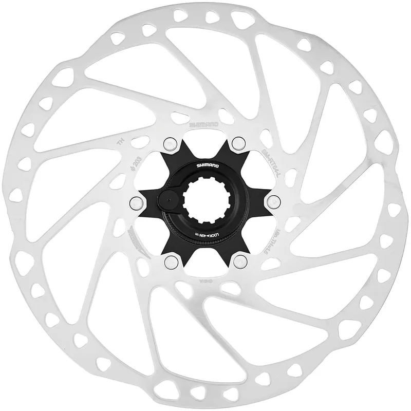Disco SHIMANO SM-RT64 CENTER LOCK Imán E-bike
