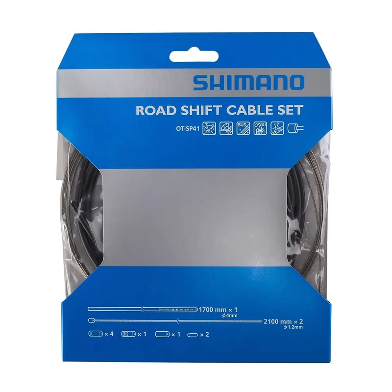 SHIMANO SP41 Kit de manguera y cable de desviador de acero inoxidable