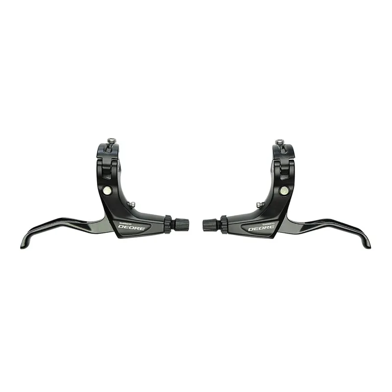 Par de palancas de freno SHIMANO DEORE T610 V-Brake Negro