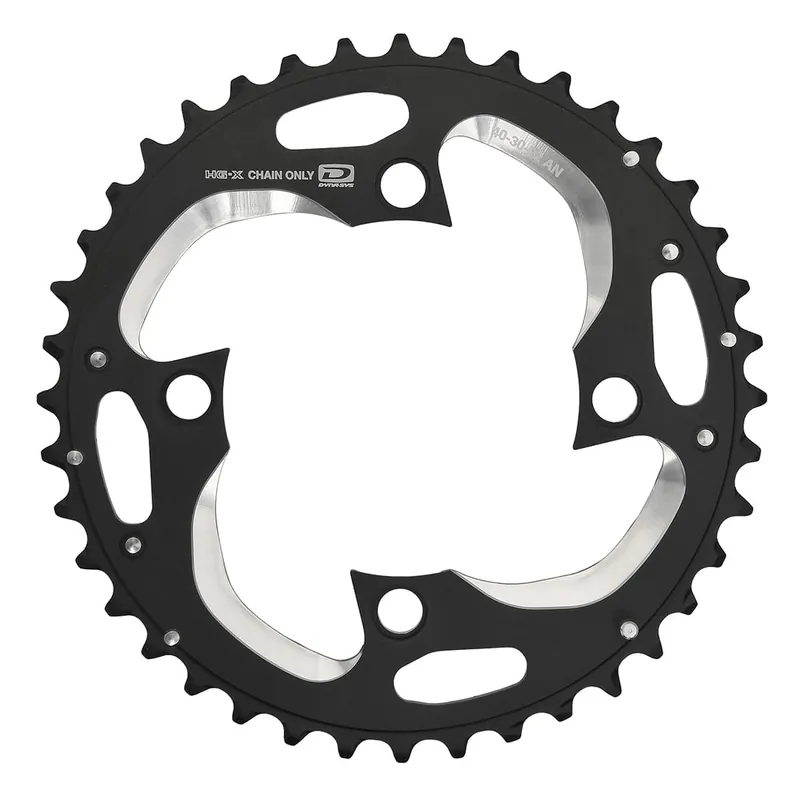 SHIMANO SLX M672/XT M782 10V 4 Agujeros 96mm Plato Externo