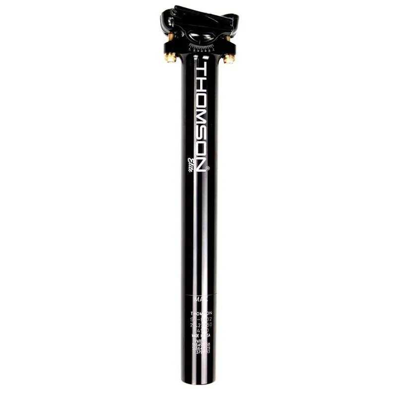 THOMSON ELITE Tija de sillín de aluminio recta Negro