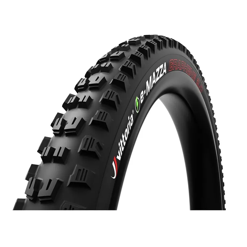 Neumático VITTORIA E-MAZZA ENDURO 29x2.40 2 capas 4C Graphene 2.0 Tubeless Ready Soft Black