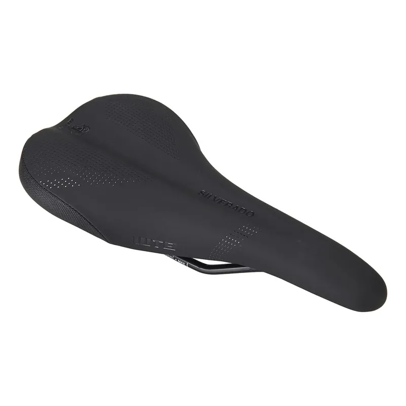 Sillín WTB SILVERADO 142mm Raíles de acero Negro