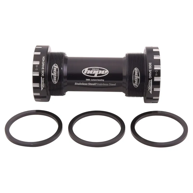 HOPE 68/73 mm cazoletas 24 mm eje #BBSSXC Negro