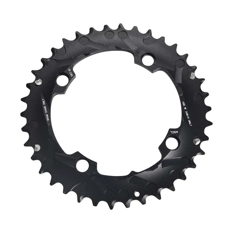 SRAM/TRUVATIV 10V Plato externo de 4 agujeros 104mm Negro