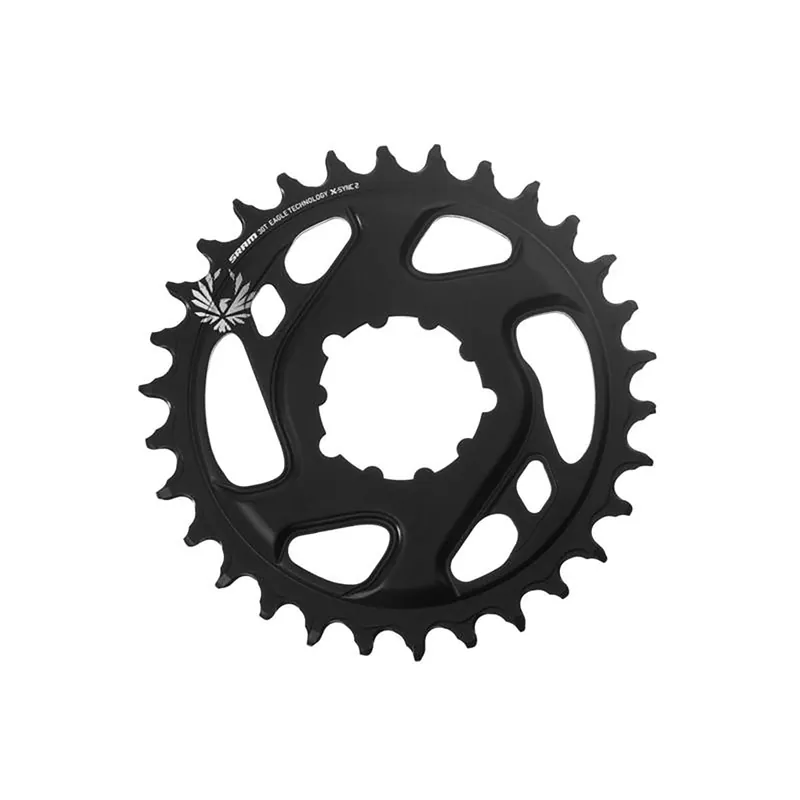 SRAM EAGLE X-SYNC 2 12V Direct Mount Offset 6mm Negro Forjado Alu Mono Plato