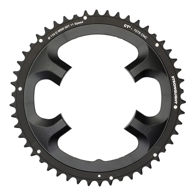 11V STRONGLIGHT CT² Shimano Dura-Ace 9000 110mm Plato exterior