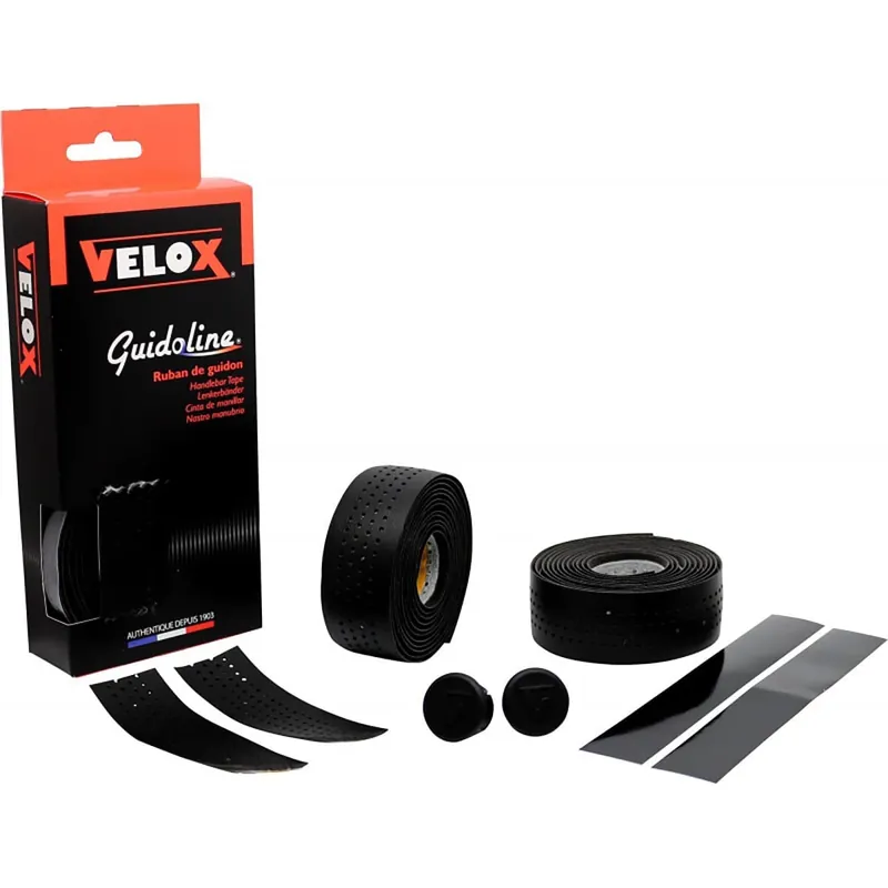 Cinta de manillar VELOX SOFT PERFOREE Negro