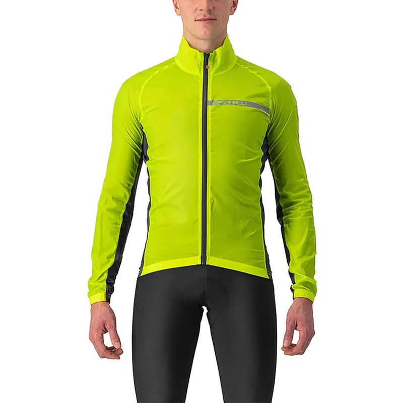 Chaqueta CASTELLI SQUADRA STRETCH Amarillo/Gris
