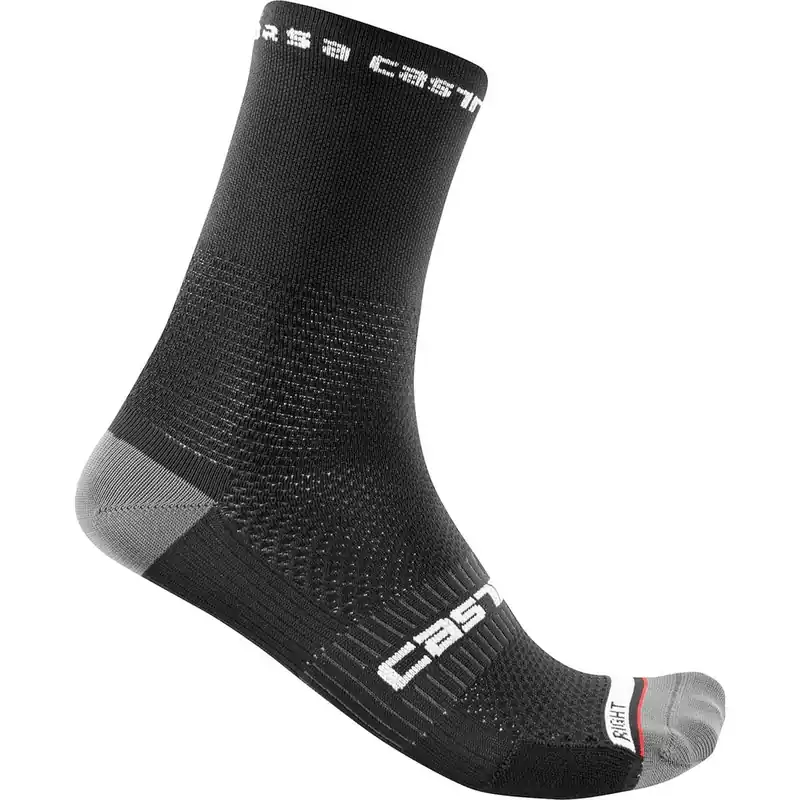 Calcetines CASTELLI ROSSO CORSA PRO 15 Negro