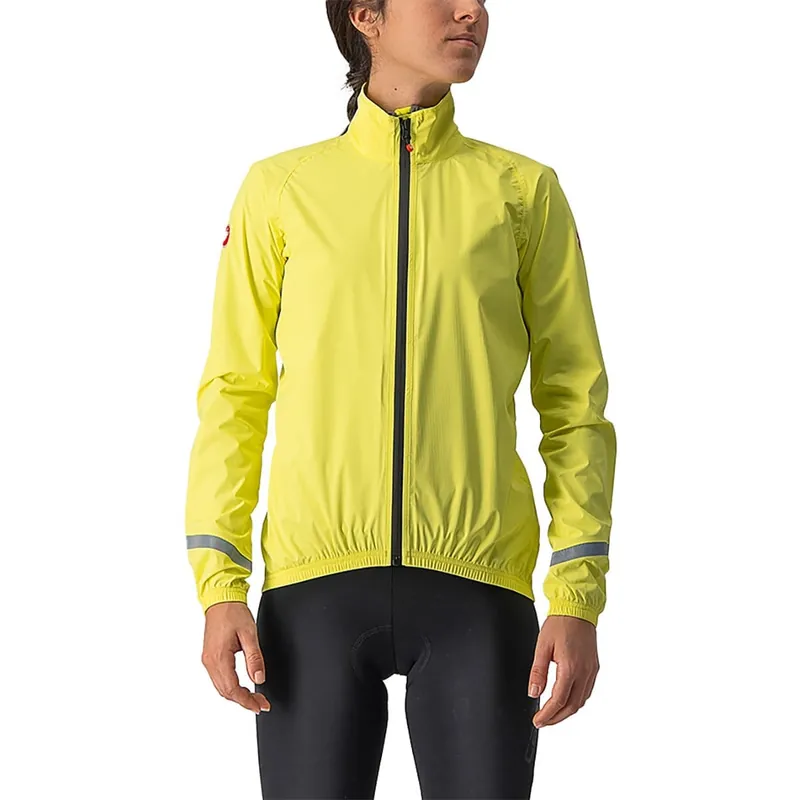 CASTELLI EMERGENCY 2 RAIN Jacket Mujer Amarillo