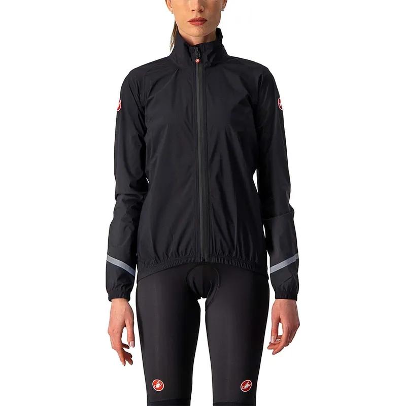 CASTELLI EMERGENCY 2 RAIN Jacket Mujer Negro