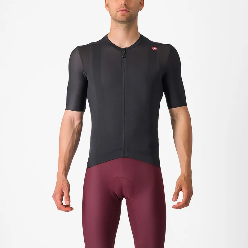Maillot de manga corta CASTELLI ESPRESSO Negro