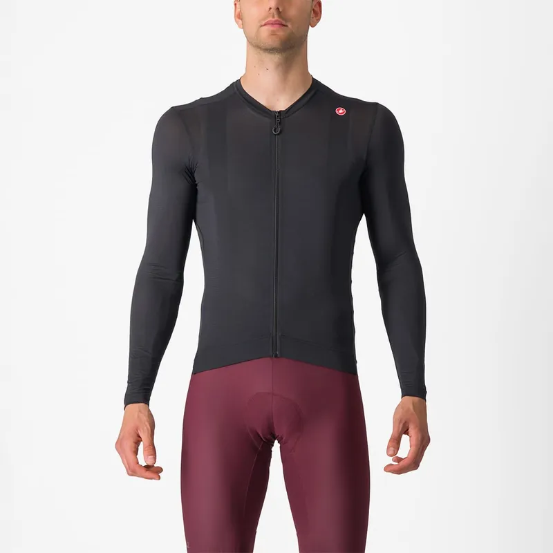 CASTELLI ESPRESSO Maillot de manga larga Negro