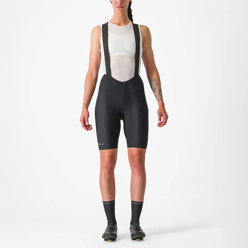 Culotte largo CASTELLI ESPRESSO DT Mujer Negro