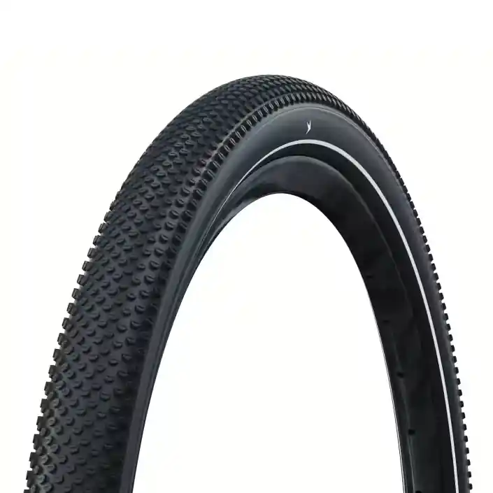 Neumático SCHWALBE G-ONE ALLROUND RaceGuard Addix Green 700x57c Tubeless Ready Negro