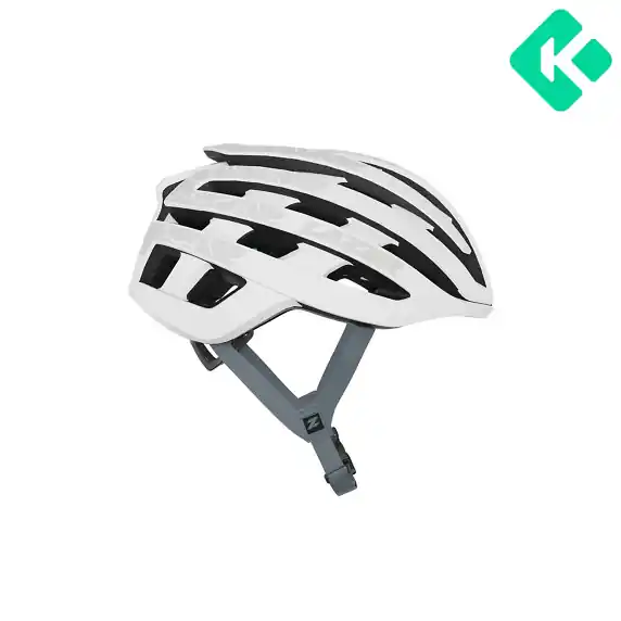 Casco de carretera LAZER Z1 KINECTICORE UYH blanco mate + LED