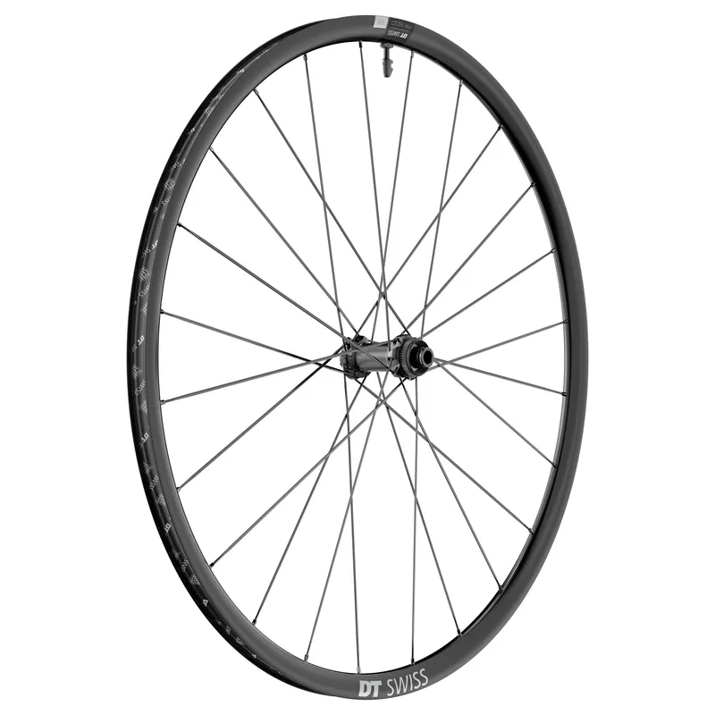 Rueda delantera DT SWISS PR 1600 SPLINE 23 DIC Tubeless Ready (Center Lock)