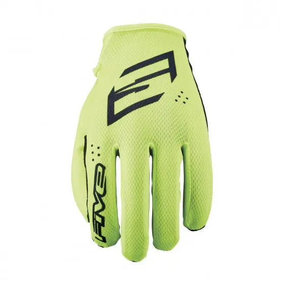 Guantes FIVE XR-RIDE Split Negro/Amarillo fluorescente
