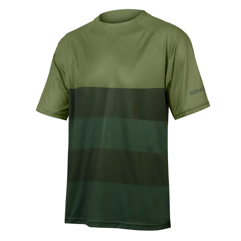 SingleTrack Core T Camiseta Manga Corta Endura Hombre Verde Oliva