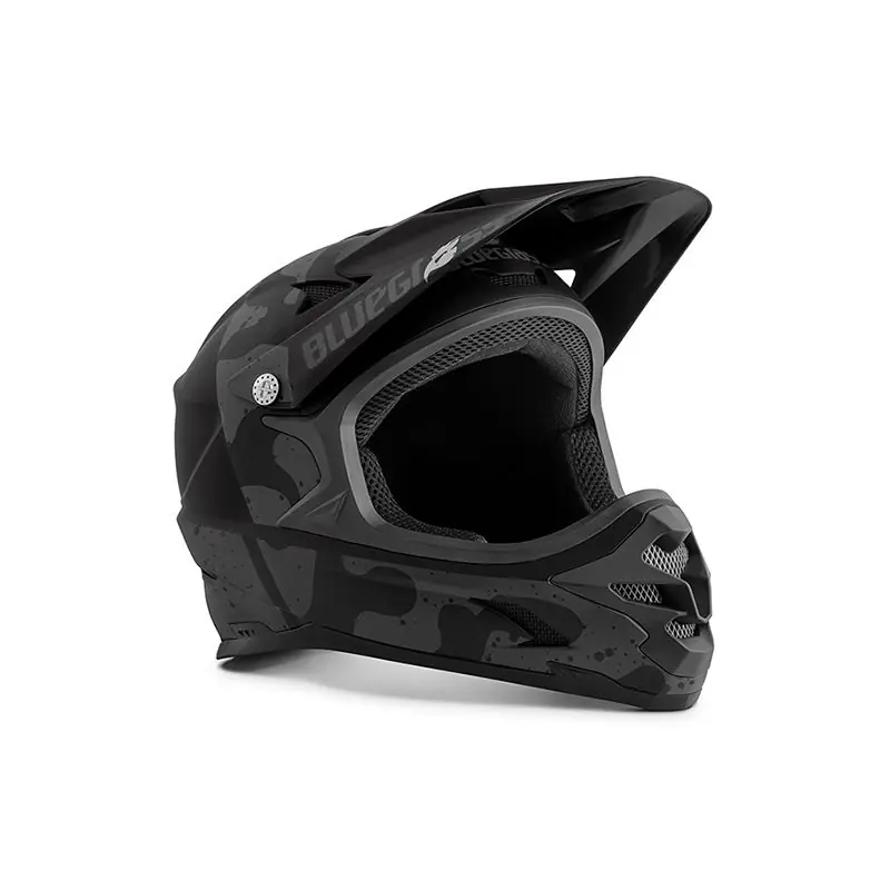Intox Bluegrass Casco Negro Camuflaje Mate