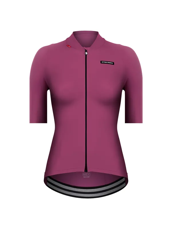 Alda Maillot Mangas Cortas Etxeondo Mujer 2022 Frambuesa