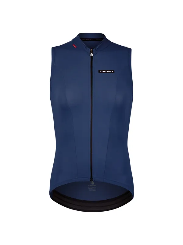 Alda Maillot Sin Mangas Etxeondo Mujer Petroleo