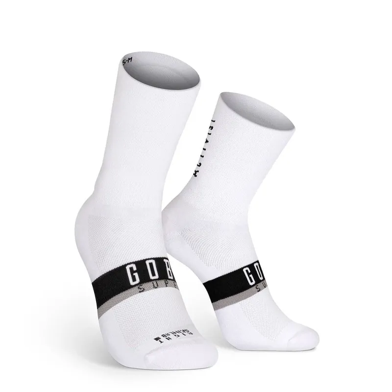 Superb Calcetin Estandard Gobik Unisex Axis Blanco