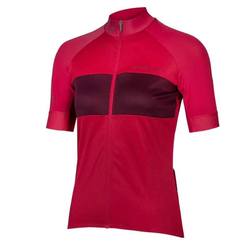 FS260-Pro II Maillot Manga Corta Mujer Endura Cereza