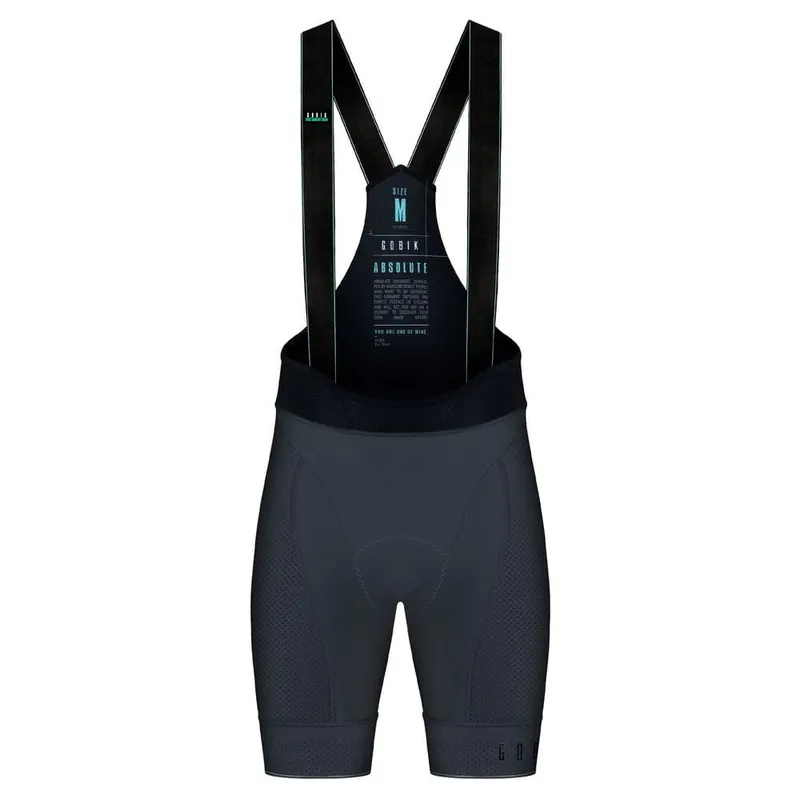 Absolute 5.0 Culotte Corto con Tirantes Gobik Hombre K10 Gris Pizarra