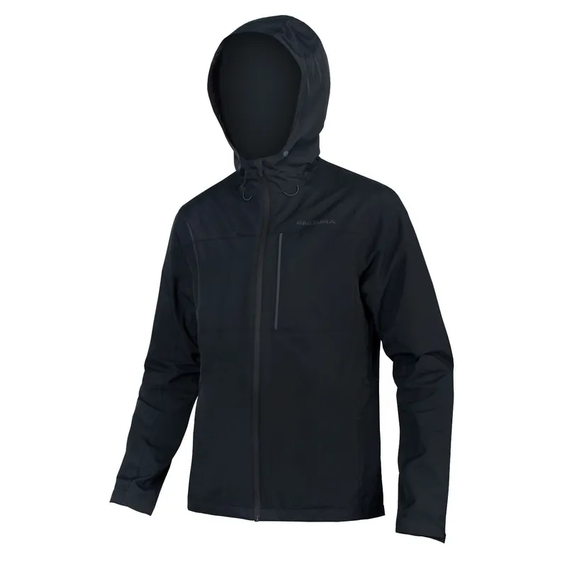 Hummvee Chaqueta Capucha Impermeable Endura Negro