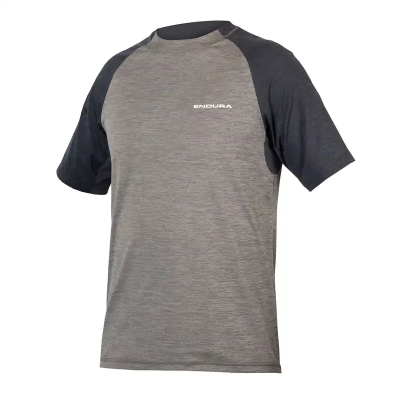 SingleTrack Camiseta Manga Corta Endura Pewter Gris