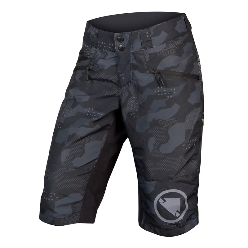 SingleTrack II Pantalones Cortos Mtb Endura Mujer Negro Camo