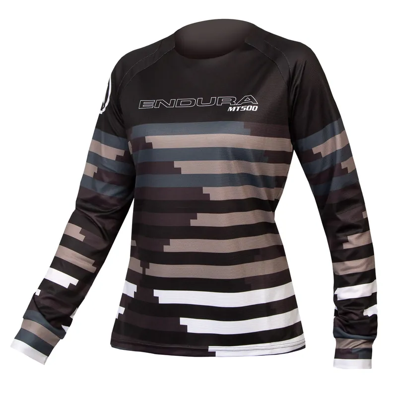 MT500 Supercraft Jersey Manga Larga Endura Mujer Negro